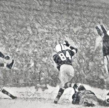 The Snow Bowl, Michigan 9 Ohio State 3, November 25, 1950.