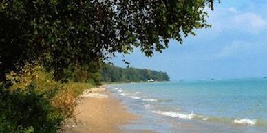 Beach, lake, Lake Huron, nature, swimming, rock hounding, camping , campground