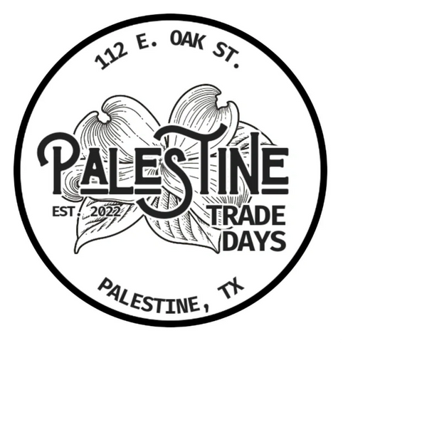 Logo for Palestine Trade Days in Palestine, Texas, established 2022.