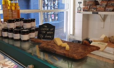 One of my board in the Mousetrap cheese shop Ludlow