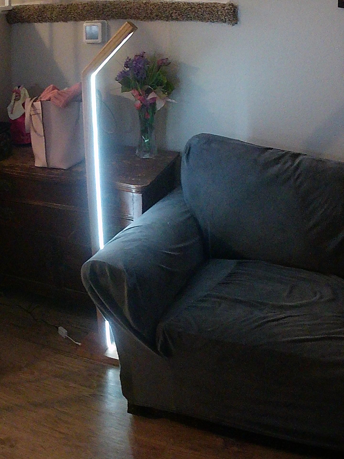 COB Light Reading Lamp. Adjustable brightness and control. 