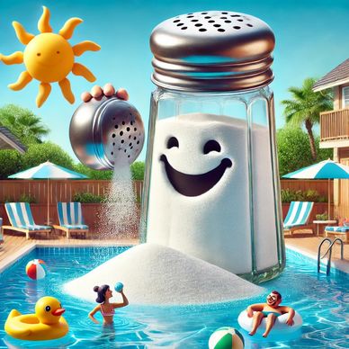 Playful salt generator creates silky-smooth, skin-friendly pool water. Dive into comfort!