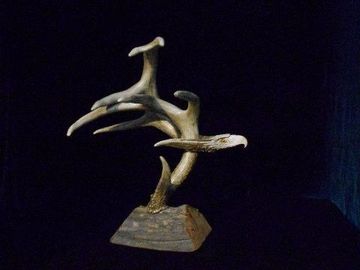 deer antler carving