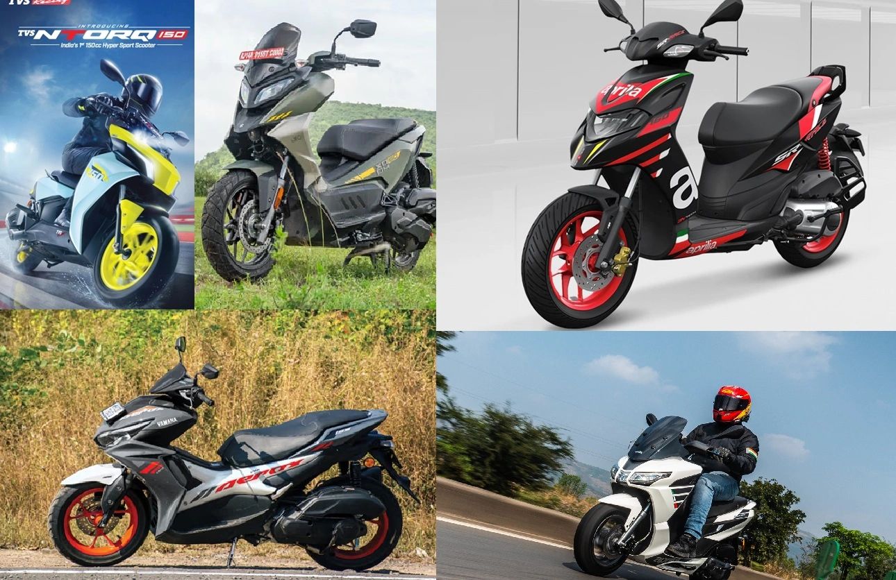 150CC Scooters On Road Price List