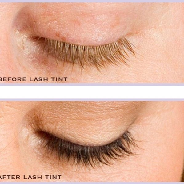 Lash tinting