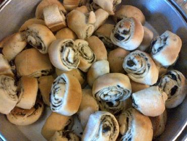 Kiki's Zaatar Rolls (Thyme, Sumac, Sesame seeds)