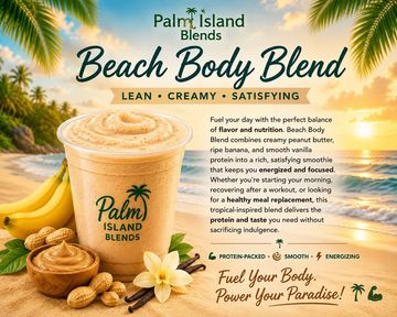 Fuel your day with the perfect balance of flavor and nutrition. Beach Body Blend combines creamy pea