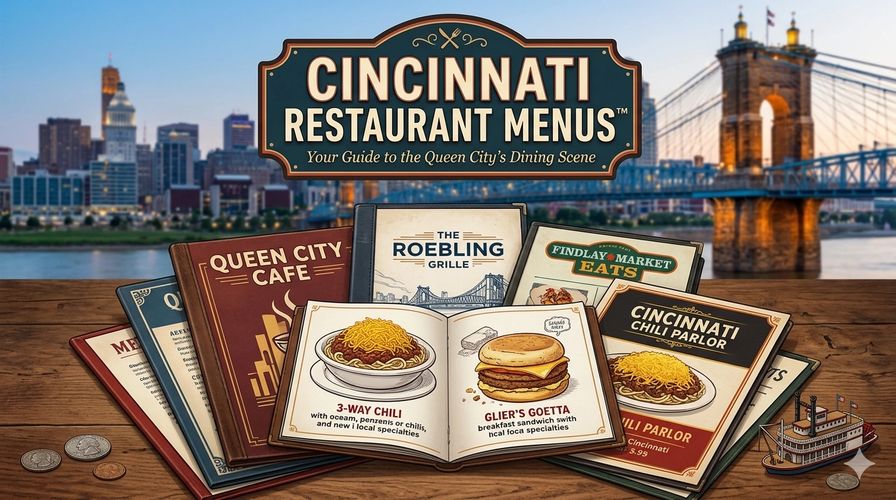 Cincinnati Restaurant Menus