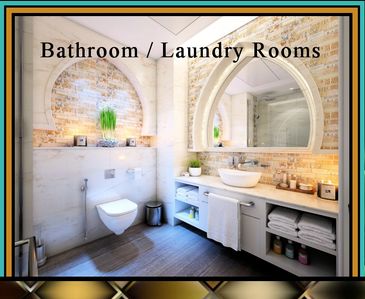 Bathroom and Laundry Spaces