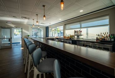 Bar area of The Beacon Restaurant