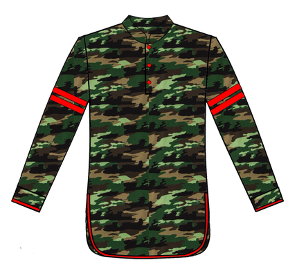 167-Camo with Round Bottom and Binding