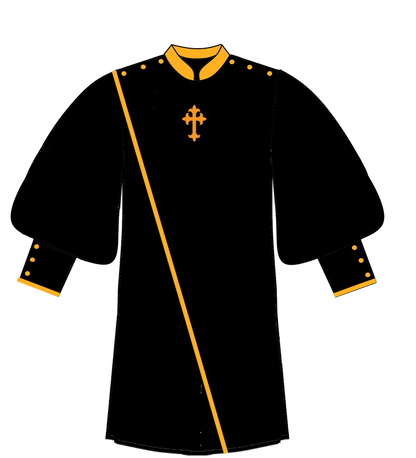 604 Robe with Diagional Front Opening