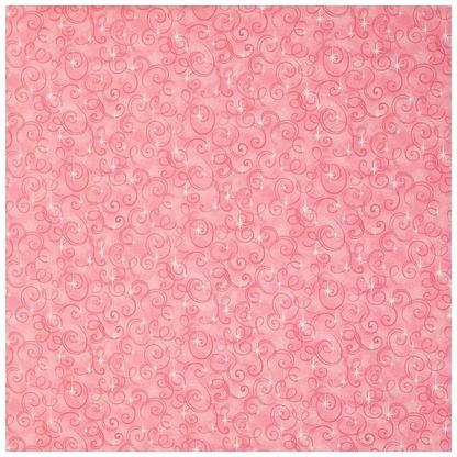 247 Coral Swirl Print with Wide Stripe - Image 2