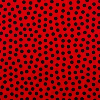 236-Red with Black Dots - Image 2
