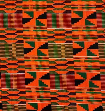 150-Solid with Kente Yoke - Image 2