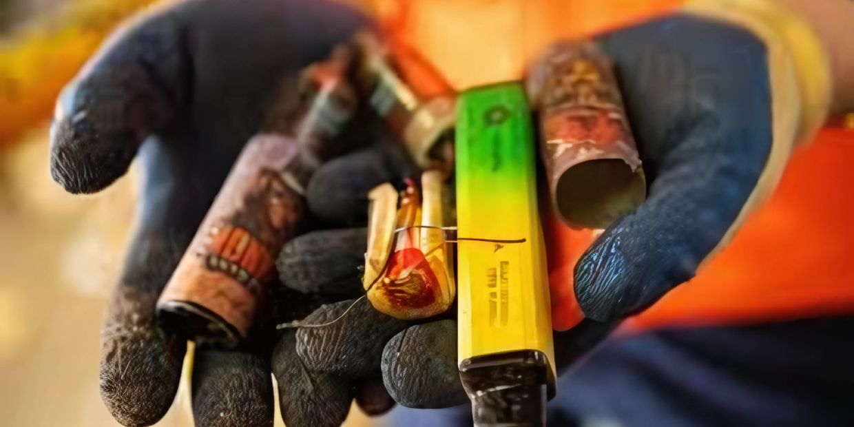 Vape Battery Fire