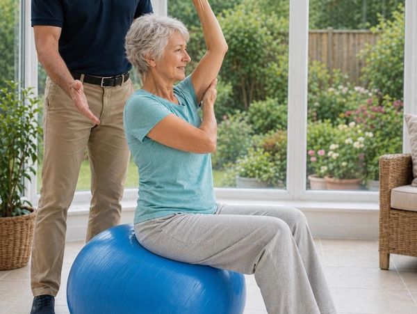 neurological personal training at home to improve strength, balance and confidence.