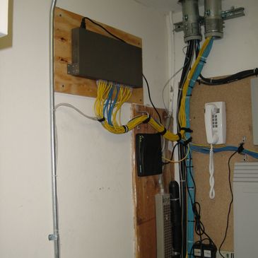 Completed Network Closet