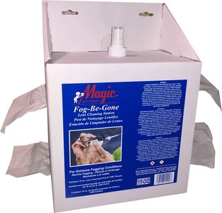 Fog-Be-Gone 16 oz. spray with 1200 tissues