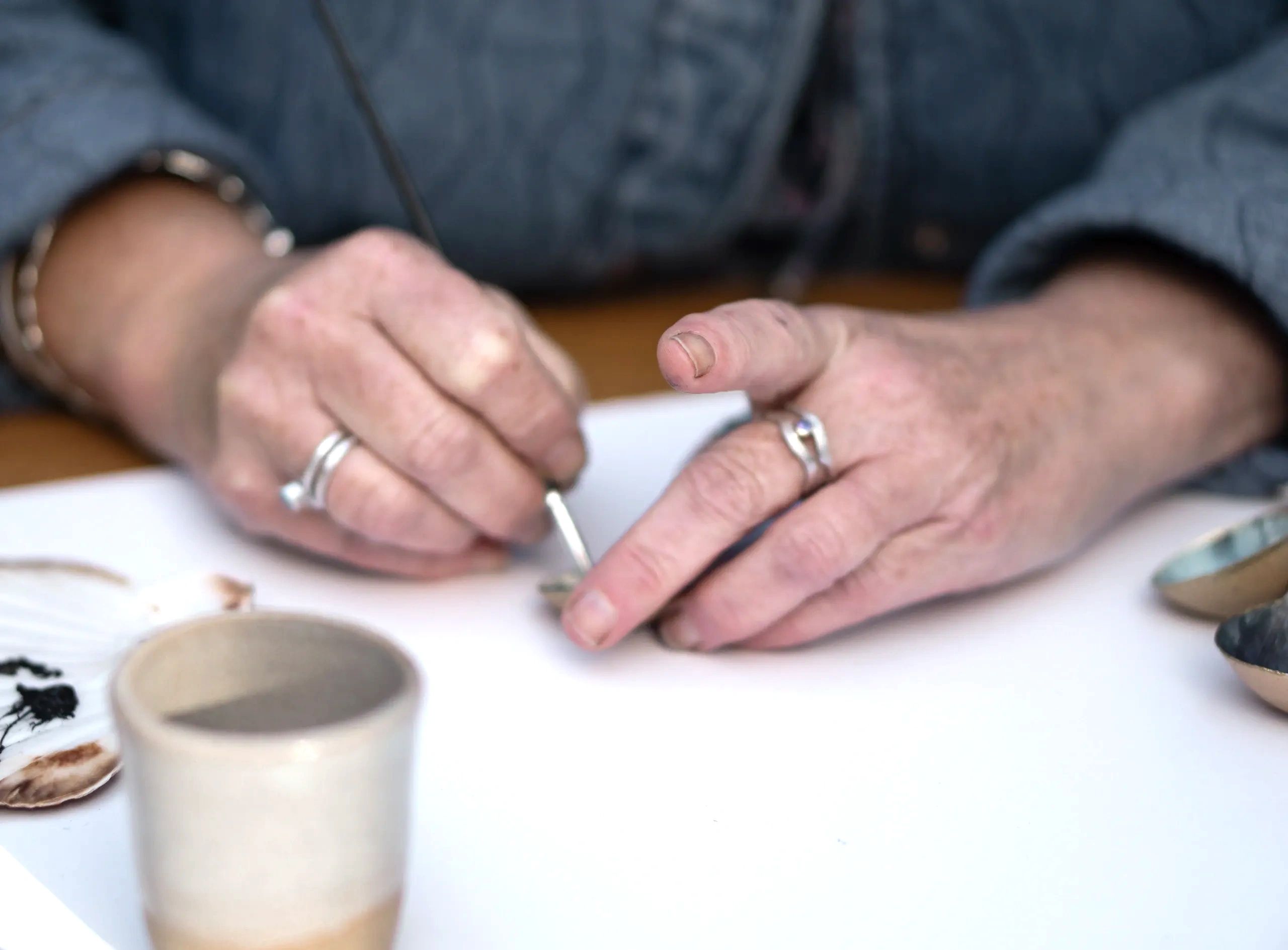 modern portrait of a devon creative showing personality over posing 