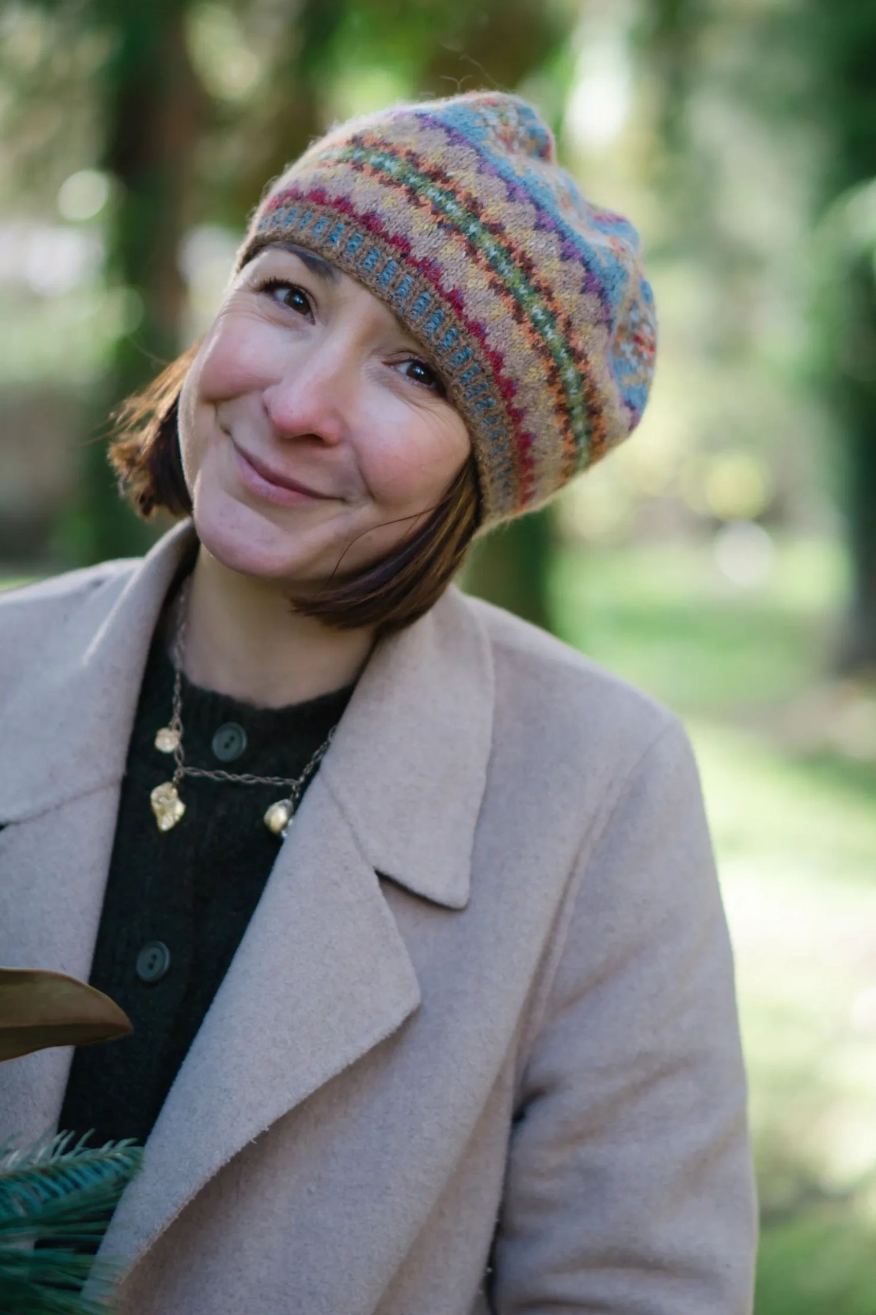 North Devon florist in Brand portrait shoots with Felicity Billen