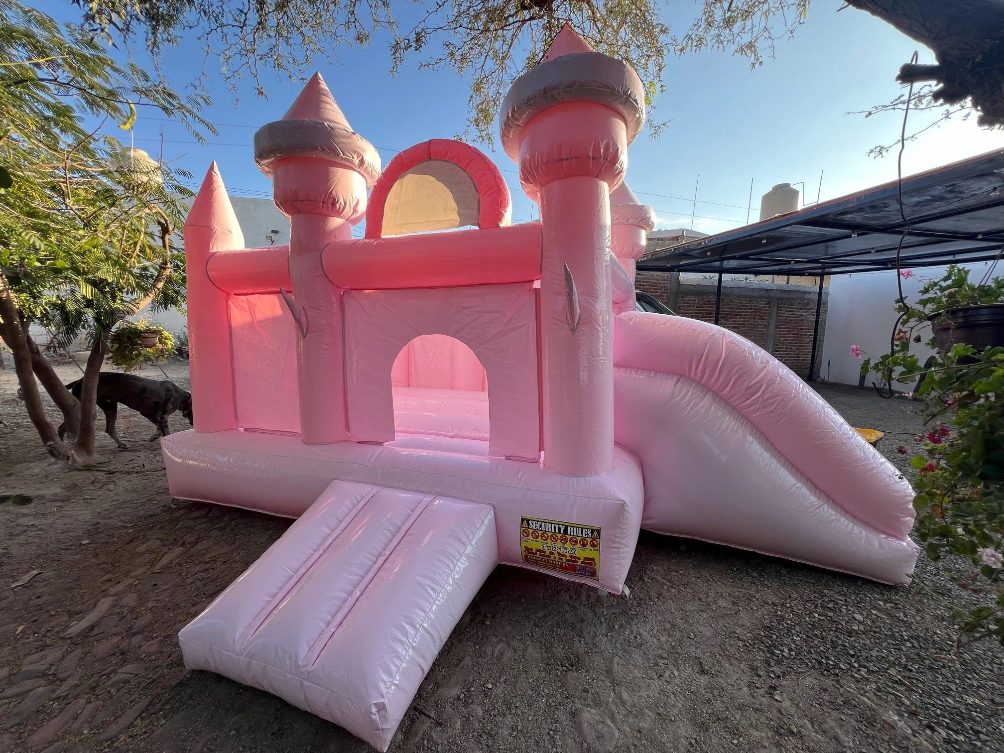 CASTILLO ROSA 3X5 M