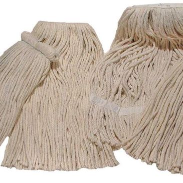 Mops; Layflat, Cotton, String, and Rayon 