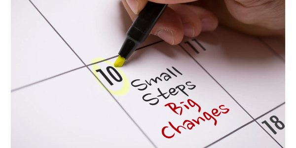 A calendar date marked with a motivational note and highlighted with a yellow marker.