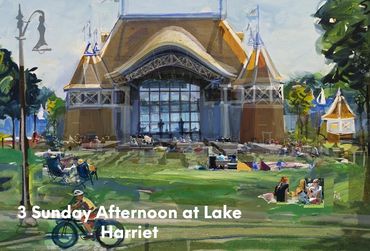 Sunday Afternoon at Lake Harriet