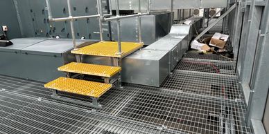 Building Services Solutions (Construction), supplying & installing walkways, stepovers & handrails
