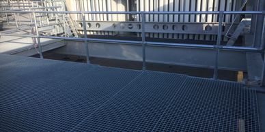 Building Services Solutions (Construction) Ltd, supplying and installing acces walkways