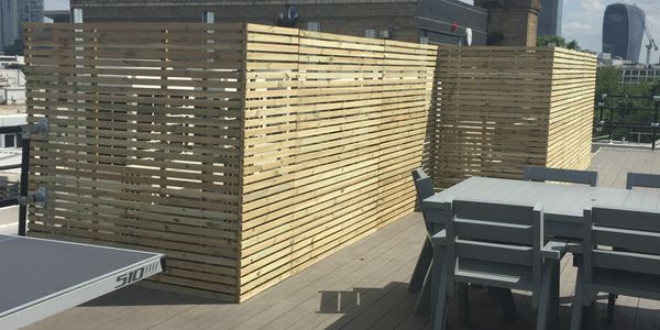 Building Services Solutions Ltd, supplying and installing aluminium louvre noise reduction frames & 