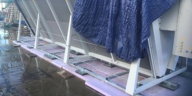 Building Services Solutions (Construction) Ltd, supplying and installing support frames