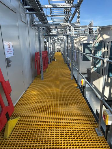 Building Services Solutions (Construction) Ltd, supplying and installing access walkways