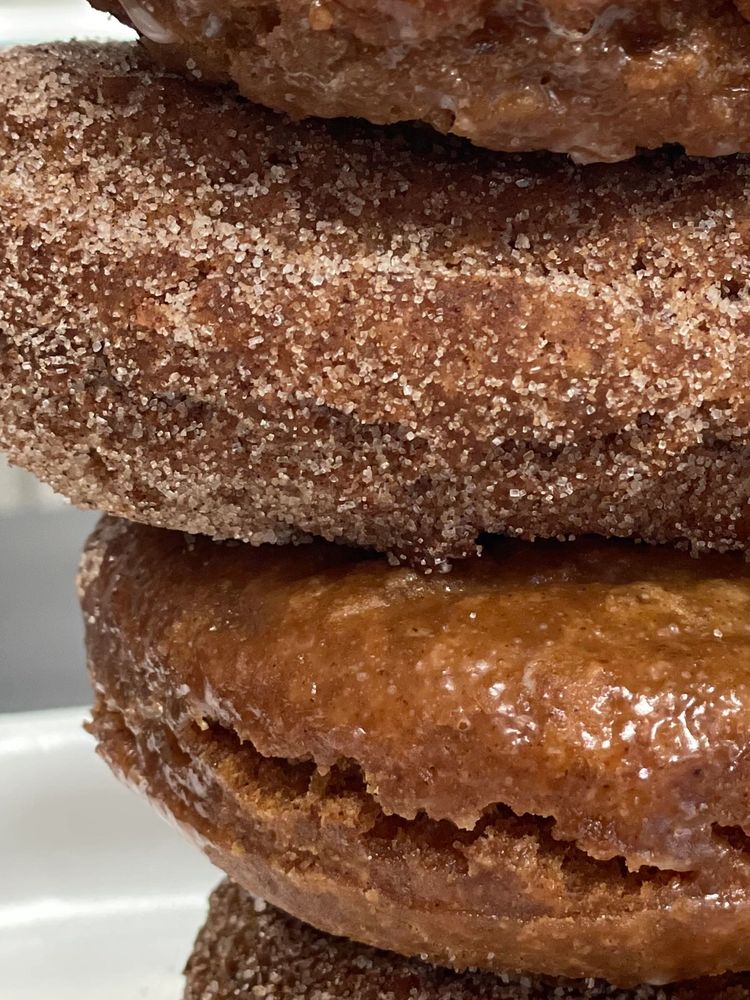 Our special apple cider donuts, glazed or coated with cinnamon & sugar…available for a limited time!