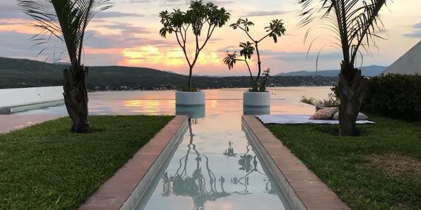 Casa vacacionales Tequesquitengo junto al lago con alberca