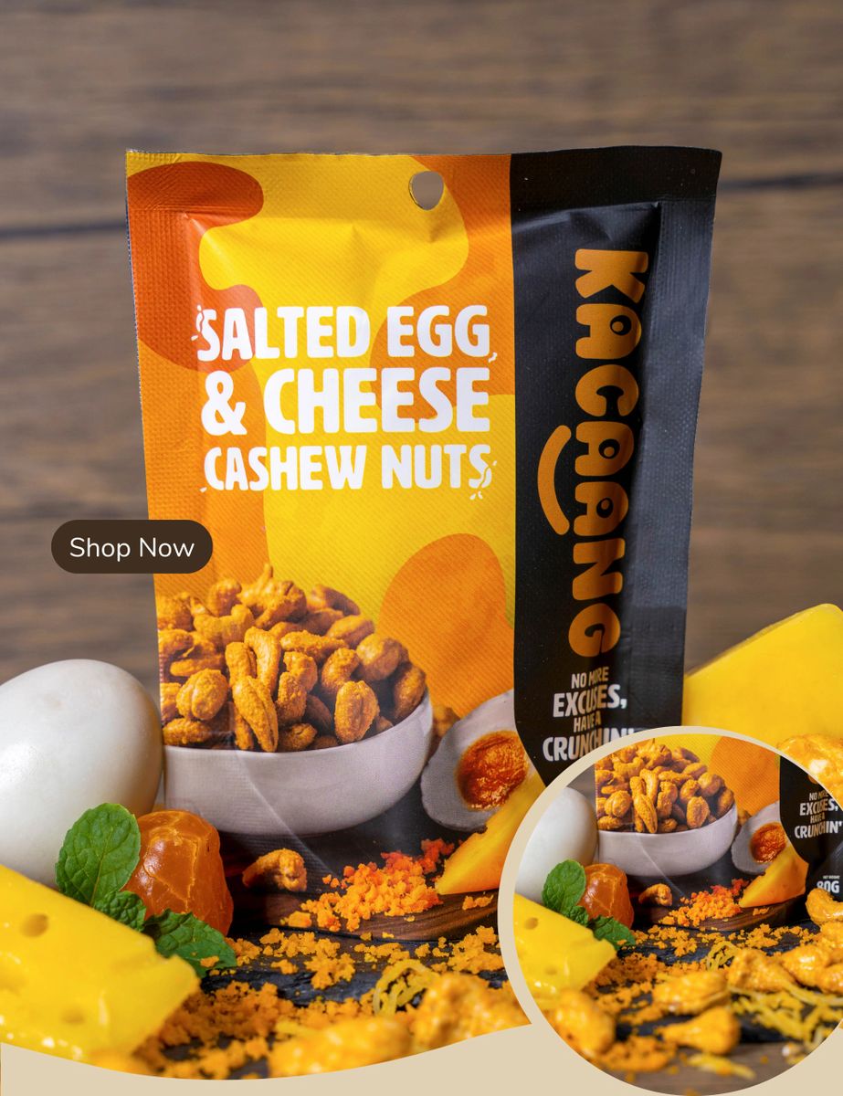 Salted Egg & Cheese Cashew nuts