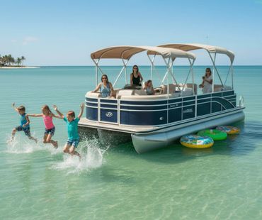 Naples offers this PONTOON through CAPT BRAD