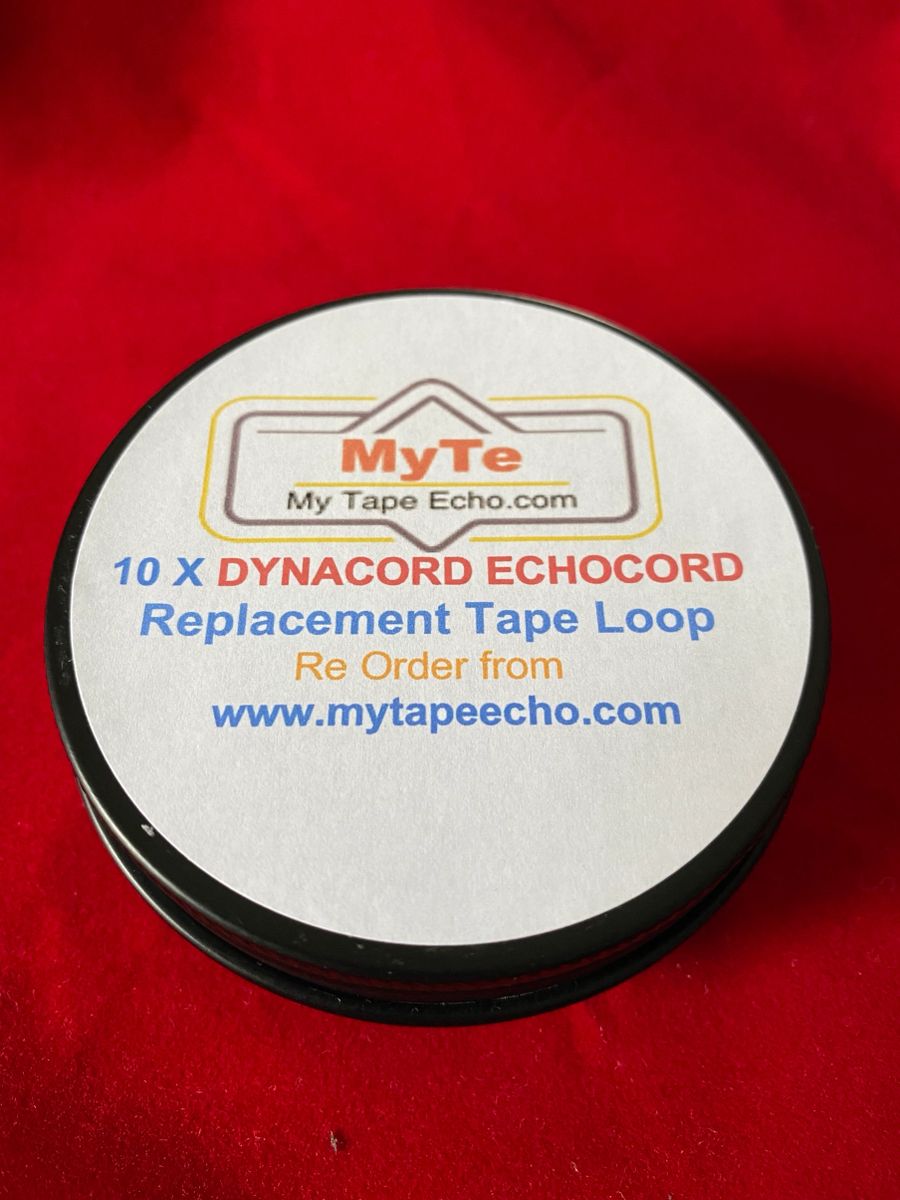 10 X DYNACORD ECHOCORD Tape Echo loops Mini & Super all model