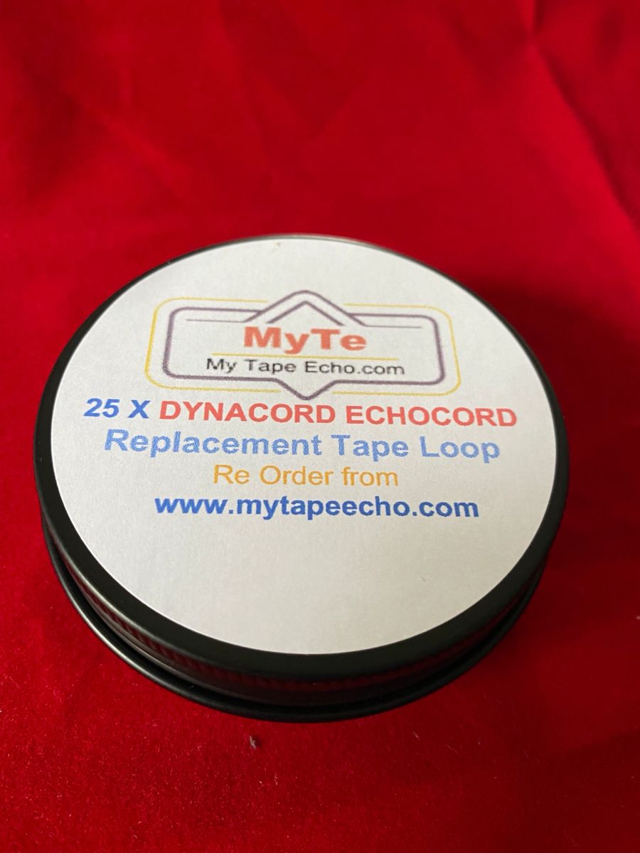 25 X DYNACORD ECHOCORD Tape Echo loops Mini & Super all model