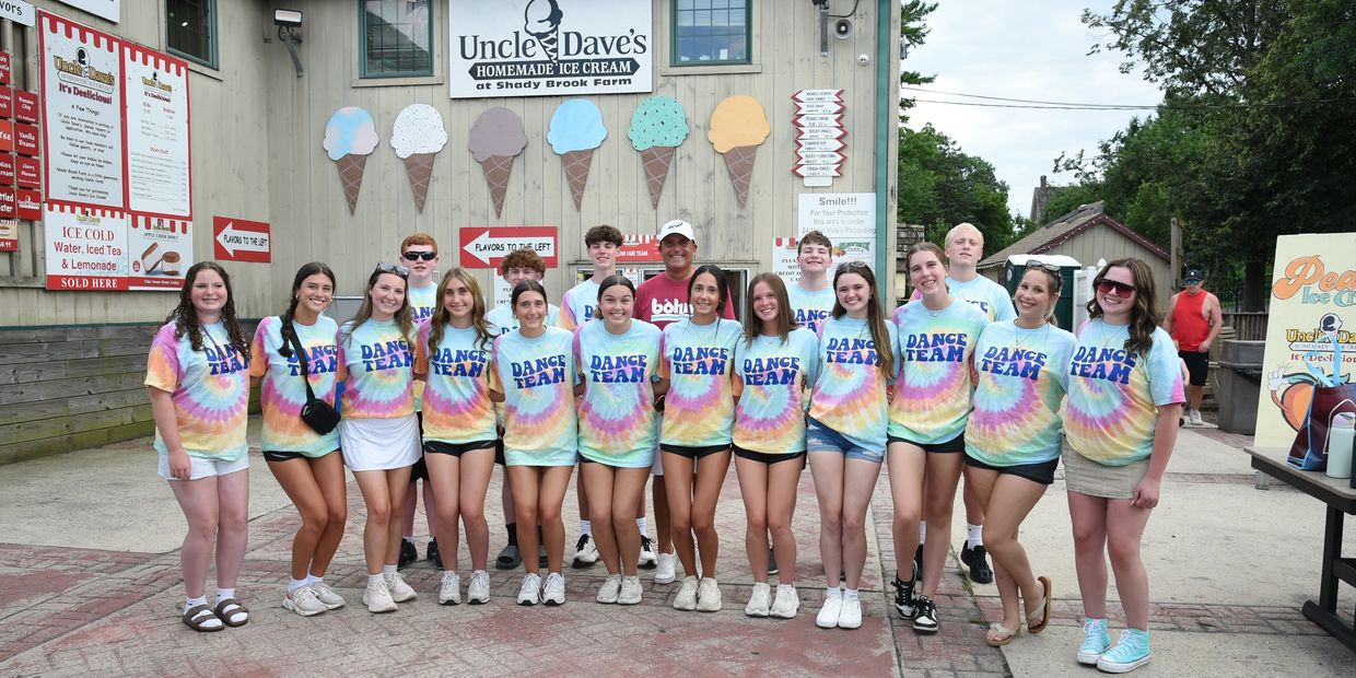 Last Year's Team at our Ice Cream Social