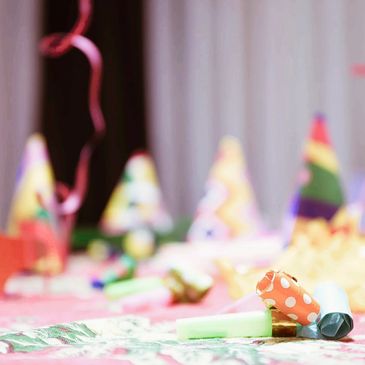Classic birthday packages Savannah – timeless décor and fun for kids.