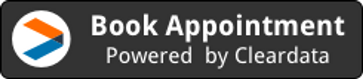 A button for booking appointments powered by Cleardata.