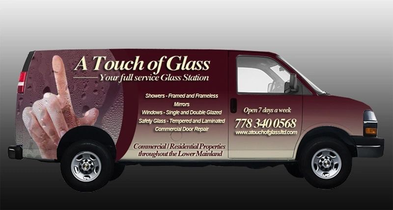 Our first glass van 2009.  
