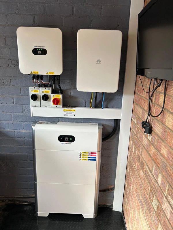 Battery storage installation