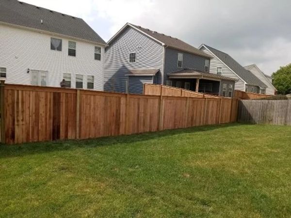 Shadow Box Privacy Fence