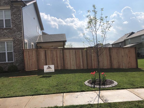 Wood Privacy Fence install near Lexington, Kentucky