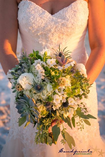 Succulent Bridal Bouquet