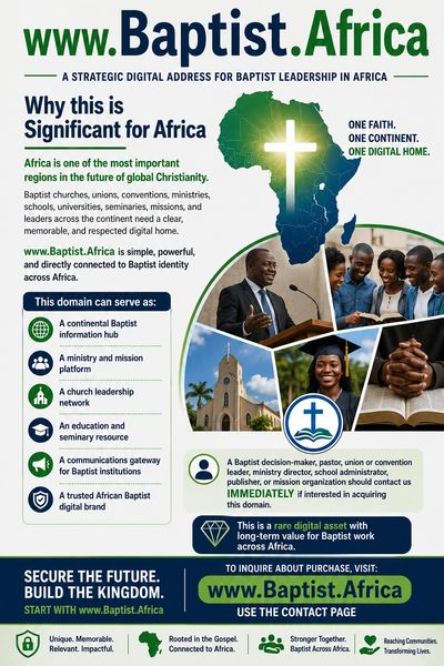 Promoting Baptist leadership and unity across Africa with a strategic digital platform.
