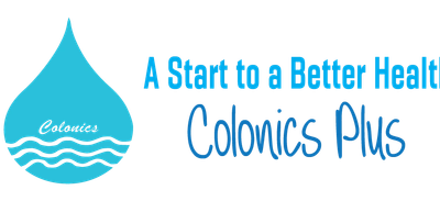 Logo for Colonics Plus health service.